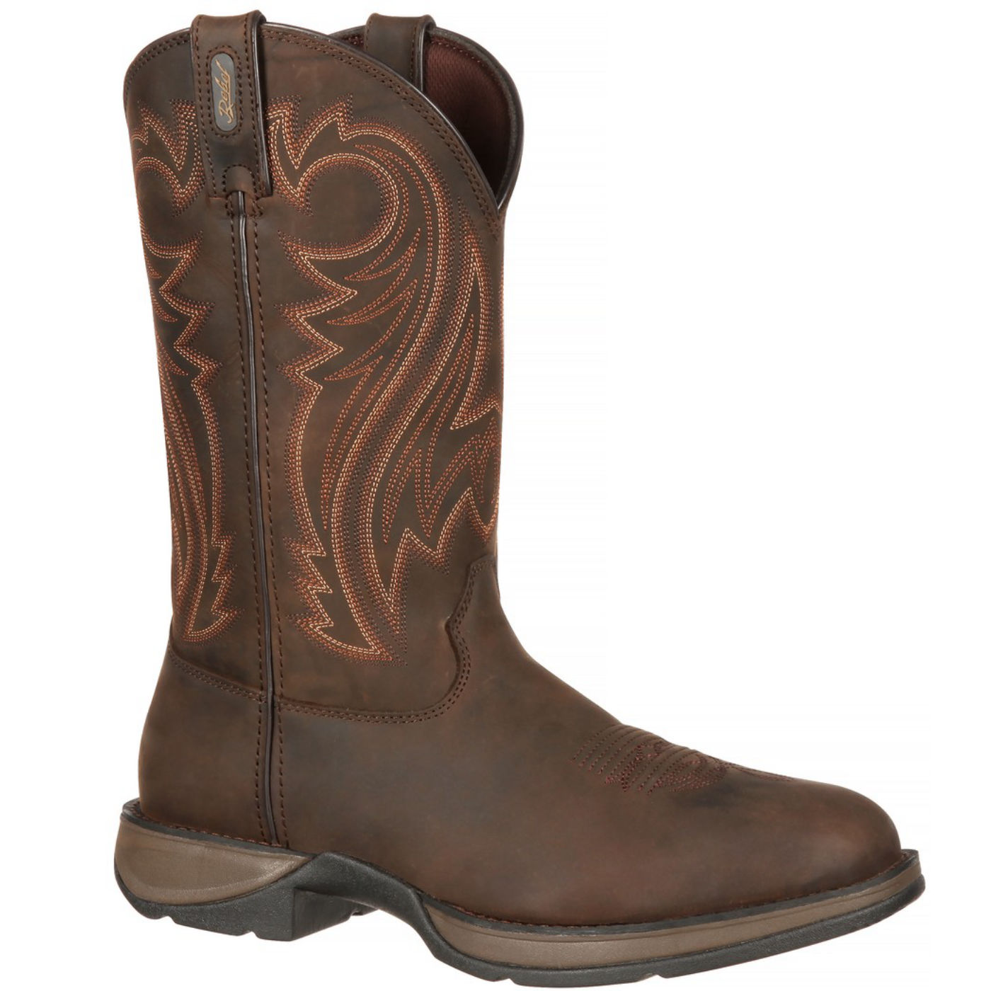 Rebel by Durango® Chocolate Pull-On Western Boot