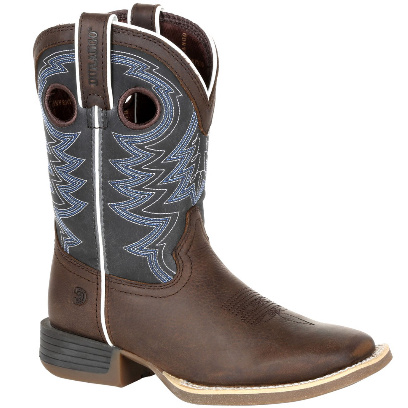 Durango® Lil' Rebel Pro Little Kid's Blue Western Boots