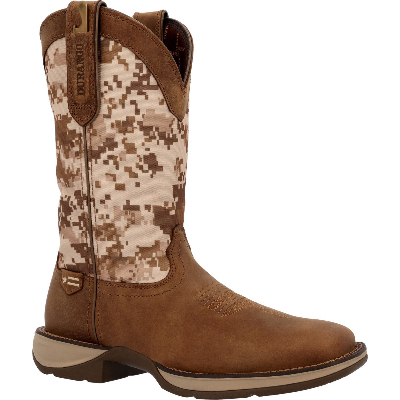 Rebel by Durango® Desert Camo Pull-on Western Boot