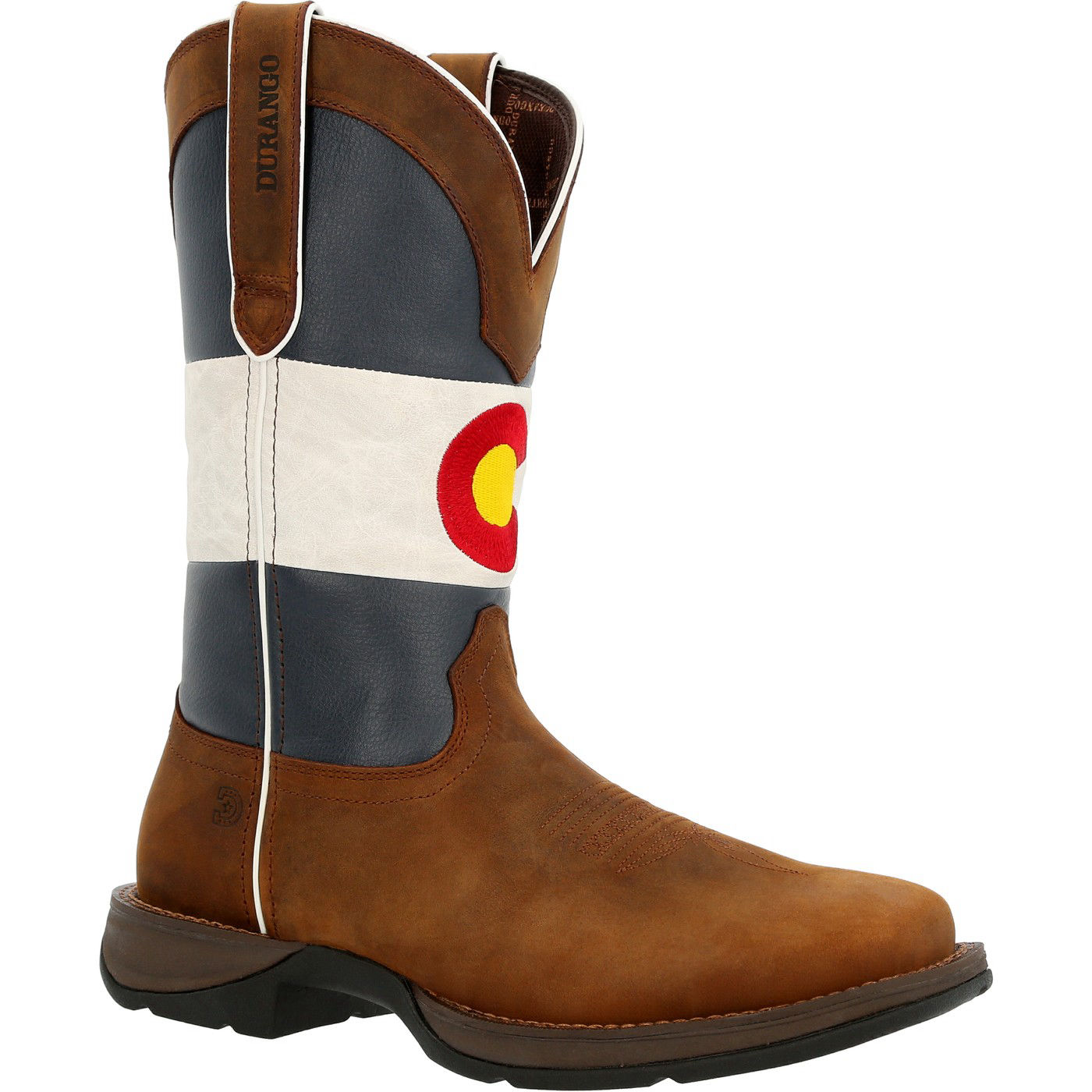 Rebel by Durango® Colorado Flag Western Boot
