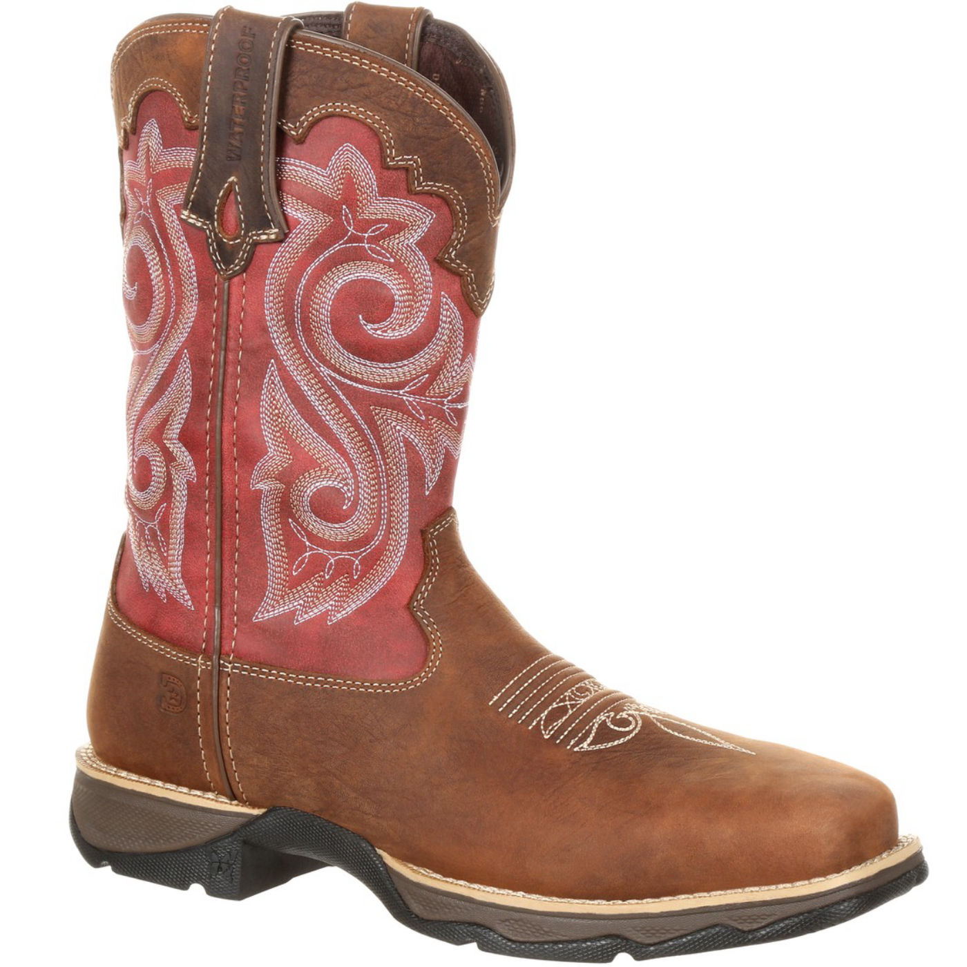 Lady Rebel Work by Durango® Women's Waterproof Composite Toe Western Work Boot