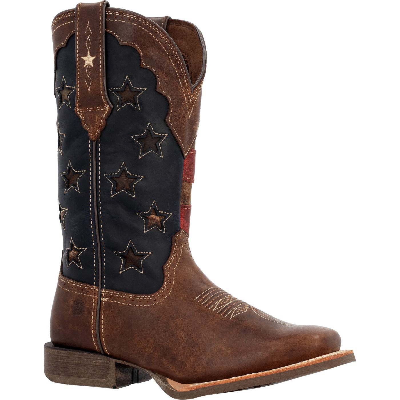 Durango Lady Rebel Pro Womens Vintage Flag Western Boot