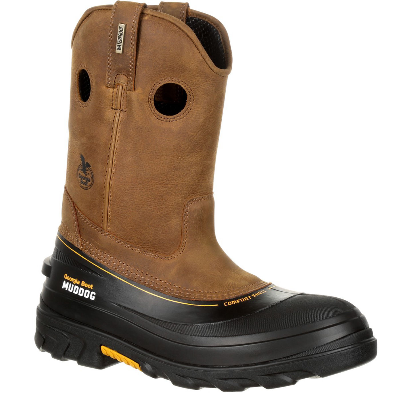 Georgia Boot Muddog Composite Toe Waterproof Work Wellington