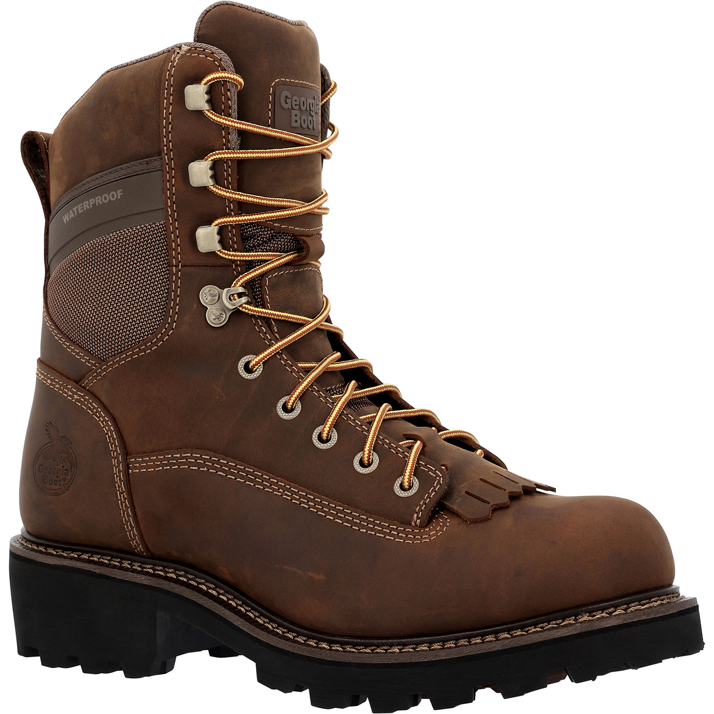 Georgia Boot Core 37 9" Scalloped Heel Waterproof Work Boot