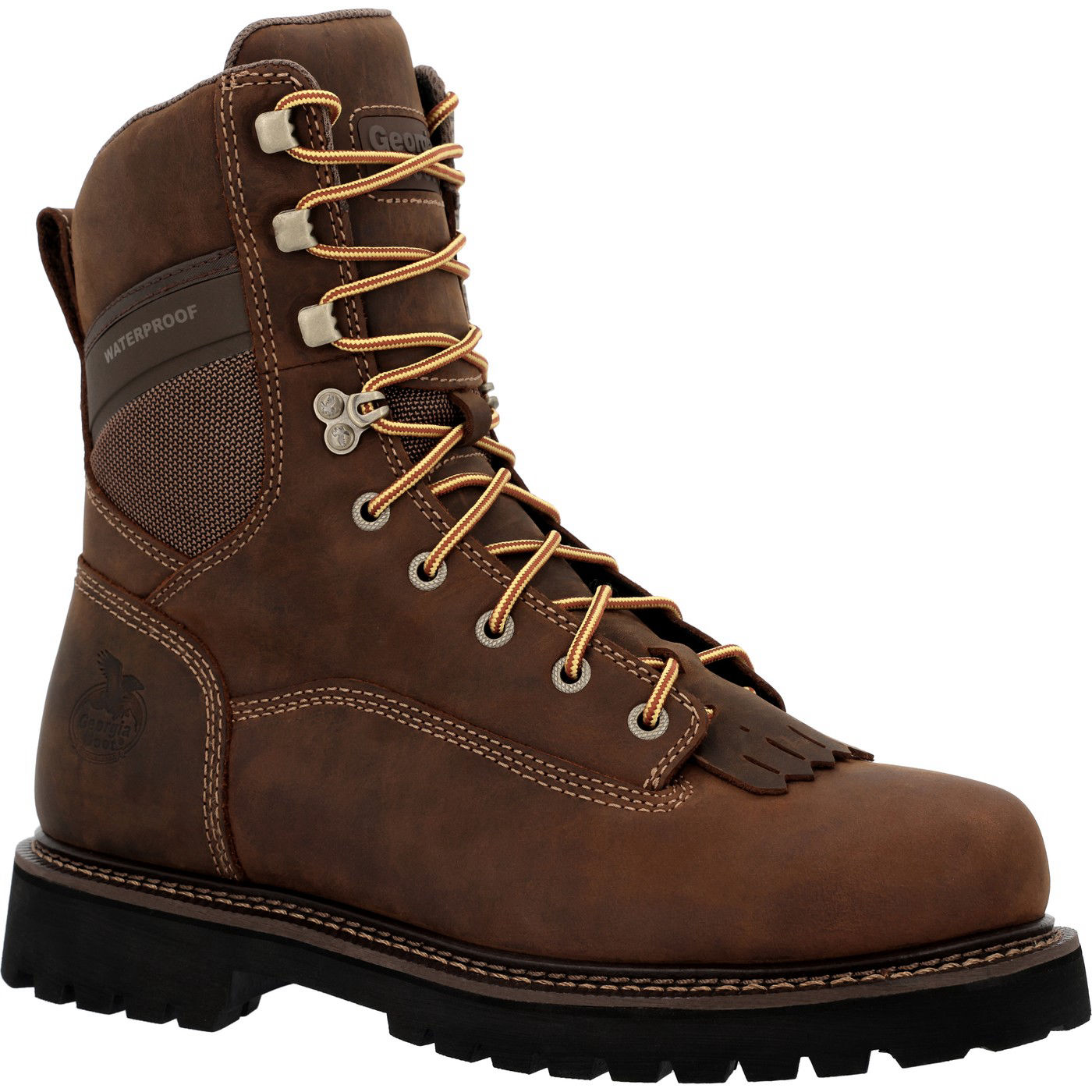 Georgia Boot Core 37 9" Low Heel Waterproof Composite Toe Logger Work Boot