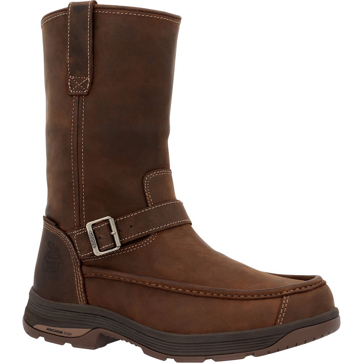 Georgia Boot Athens SuperLyte Waterproof Wellington Pull-On Boot