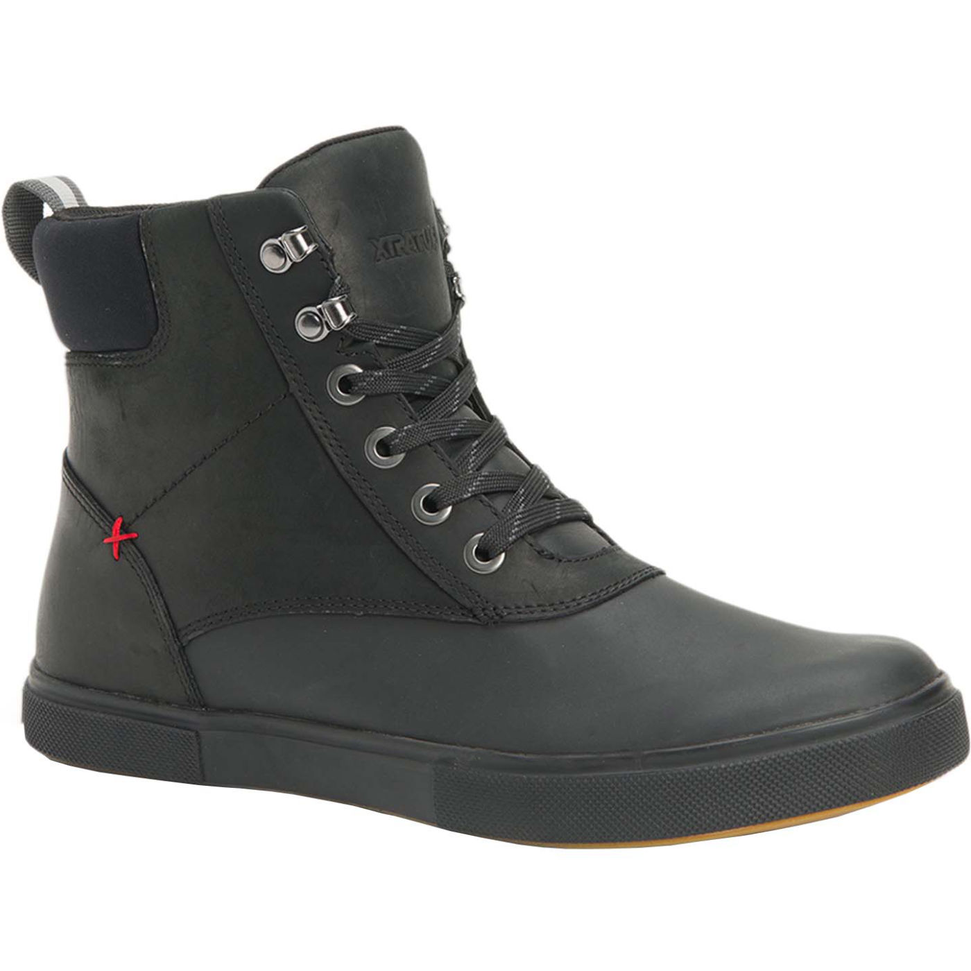 Men's Leather Lace Ankle Deck Boot