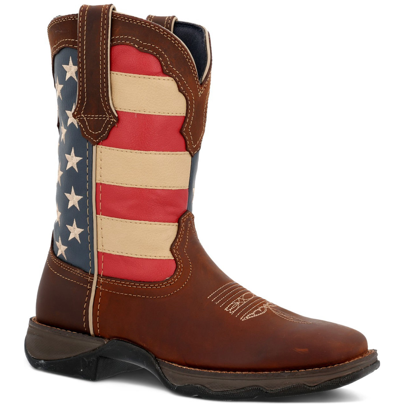 Lady Rebel by Durango® Patriotic Women's Pull-On Western Flag Boot
