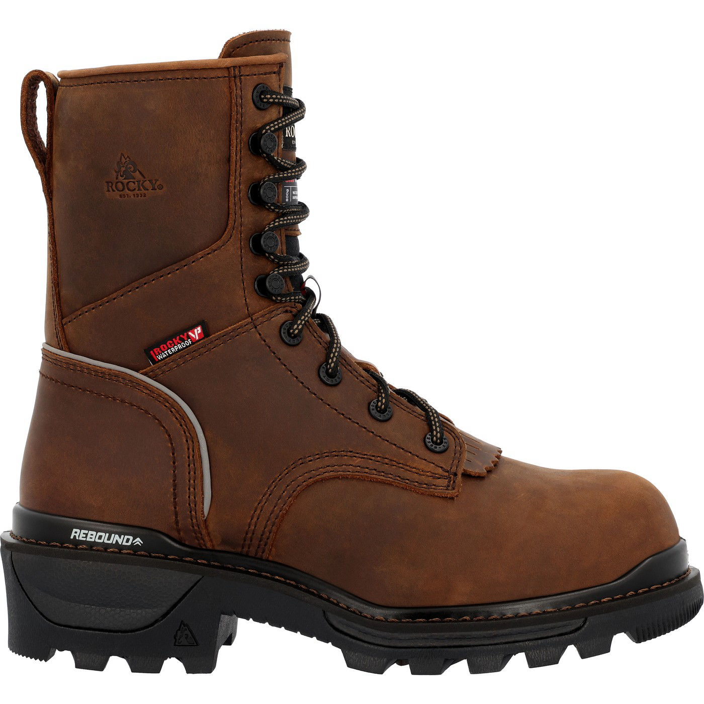 ROCKY RAMS HORN COMPOSITE TOE WATERPROOF 800G INSULATED WORK BOOT