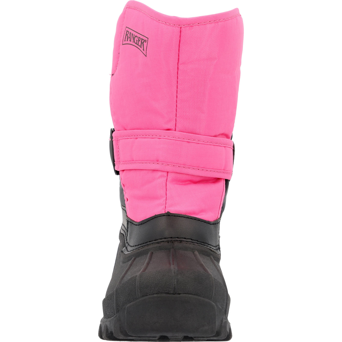 Ranger Kinder Addison wasserdichte isolierte Schneestiefel schwarz/pink - Bild 3 von 7